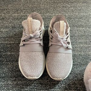 Light Purple Adidas Tennis Shoes